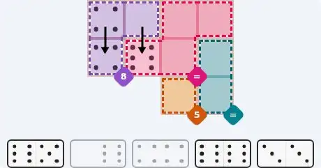 Pips hint for August 15, 2026 – easy level puzzle grid showing key first steps and strategy