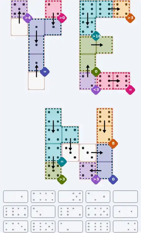 NYT Pips August 15, 2026 hard puzzle full solution grid showing final answer with hints