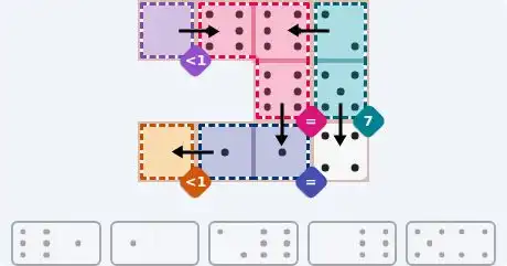 NYT Pips August 17, 2026 easy puzzle full solution grid with all hints completed