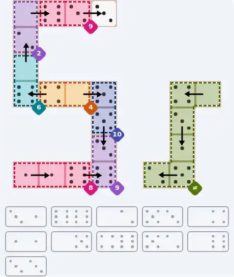 NYT Pips August 25, 2026 hard puzzle full solution grid showing final answer with hints