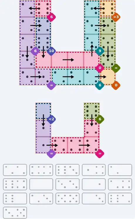 NYT Pips August 26, 2026 hard puzzle full solution grid showing final answer with hints