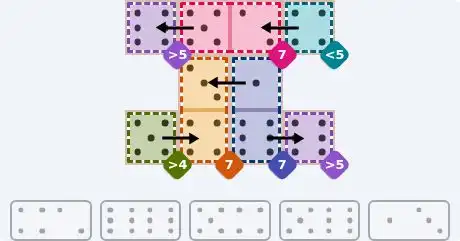 NYT Pips August 29, 2026 easy puzzle full solution grid with all hints completed