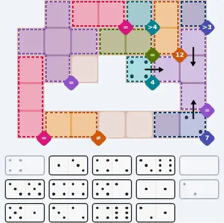 Pips hint for Sept 1, 2026 – hard level puzzle grid with critical first placements and strategy