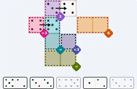 Pips hint for Sept 11, 2026 – easy level puzzle grid showing key first steps and strategy