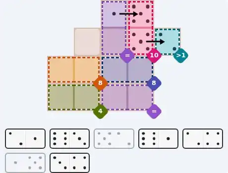 Pips hint for Sept 11, 2026 – medium level puzzle grid highlighting important moves and hints