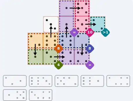 NYT Pips Sept 11, 2026 medium puzzle full solution grid with completed hints