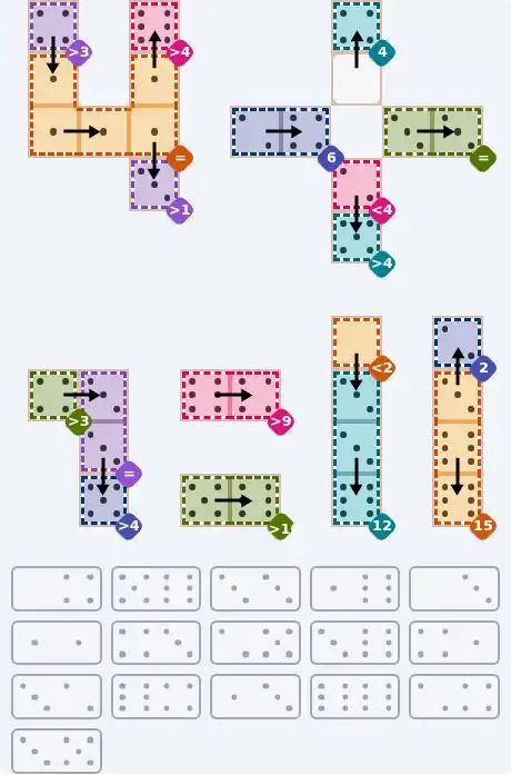 NYT Pips Sept 12, 2026 hard puzzle full solution grid showing final answer with hints