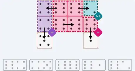 NYT Pips Sept 14, 2026 easy puzzle full solution grid with all hints completed