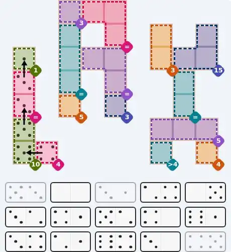 Pips hint for Sept 14, 2026 – hard level puzzle grid with critical first placements and strategy
