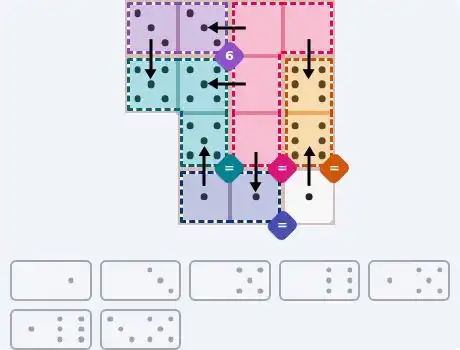 NYT Pips Sept 15, 2026 medium puzzle full solution grid with completed hints
