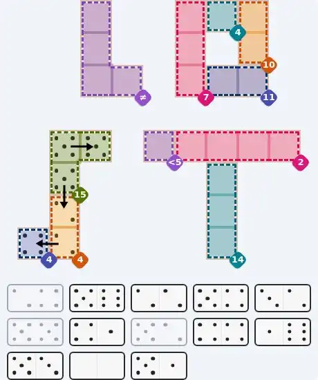 Pips hint for Sept 16, 2026 – hard level puzzle grid with critical first placements and strategy