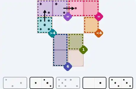 Pips hint for Sept 19, 2026 – easy level puzzle grid showing key first steps and strategy