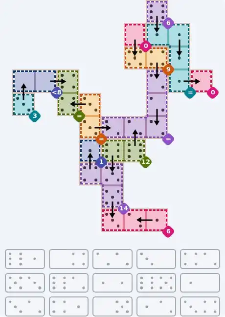 NYT Pips Sept 19, 2026 hard puzzle full solution grid showing final answer with hints