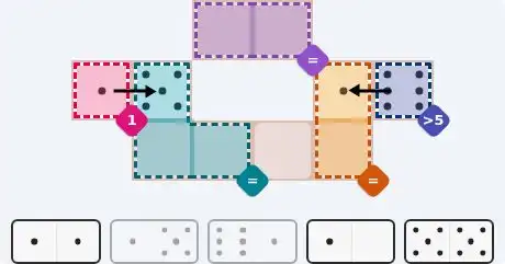 Pips hint for Sept 21, 2026 – easy level puzzle grid showing key first steps and strategy