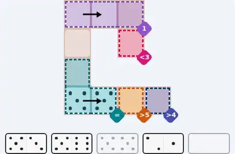 Pips hint for Sept 22, 2026 – easy level puzzle grid showing key first steps and strategy
