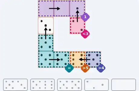 NYT Pips Sept 22, 2026 easy puzzle full solution grid with all hints completed