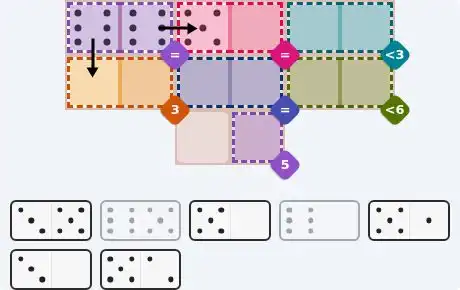 Pips hint for Sept 23, 2026 – medium level puzzle grid highlighting important moves and hints