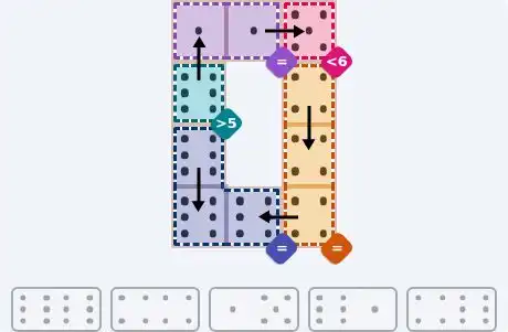 NYT Pips Sept 25, 2026 easy puzzle full solution grid with all hints completed