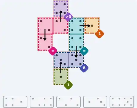 NYT Pips Sept 26, 2026 easy puzzle full solution grid with all hints completed