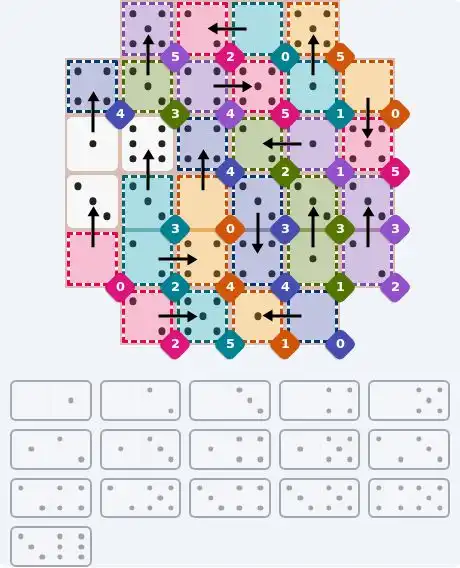 NYT Pips Sept 26, 2026 hard puzzle full solution grid showing final answer with hints