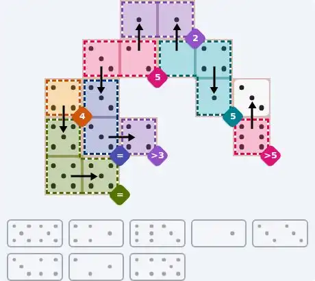 NYT Pips Sept 26, 2026 medium puzzle full solution grid with completed hints