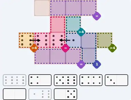 Pips hint for Sept 27, 2026 – medium level puzzle grid highlighting important moves and hints