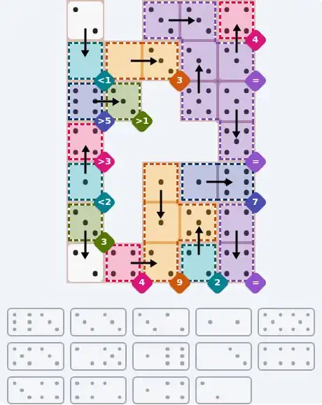 NYT Pips Sept 29, 2026 hard puzzle full solution grid showing final answer with hints