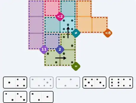 Pips hint for Sept 30, 2026 – medium level puzzle grid highlighting important moves and hints