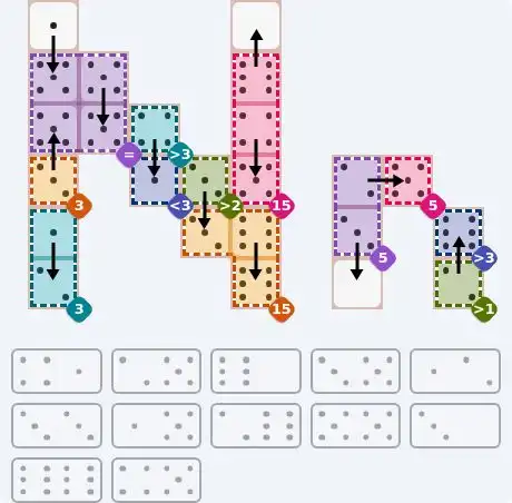 NYT Pips Sept 5, 2026 hard puzzle full solution grid showing final answer with hints