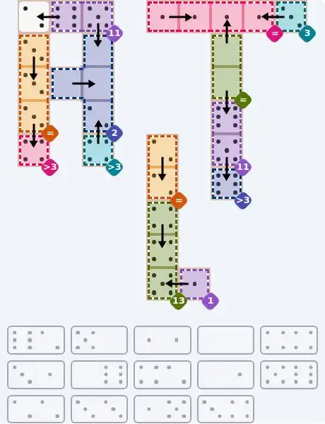 NYT Pips Sept 9, 2026 hard puzzle full solution grid showing final answer with hints