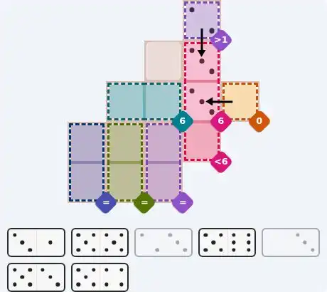 Pips hint for Sept 9, 2026 – medium level puzzle grid highlighting important moves and hints