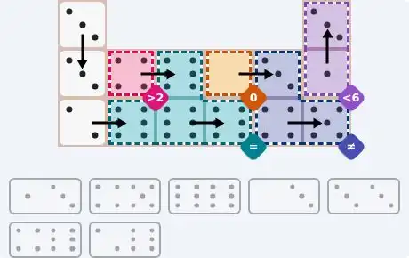 NYT Pips November 1, 2026 medium puzzle full solution grid with completed hints