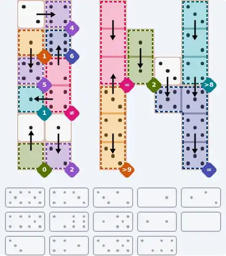NYT Pips October 16, 2026 hard puzzle full solution grid showing final answer with hints