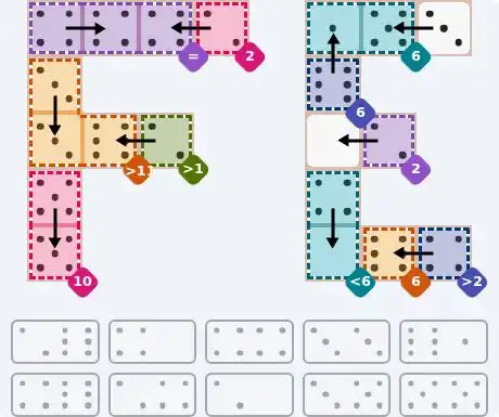NYT Pips October 19, 2026 hard puzzle full solution grid showing final answer with hints