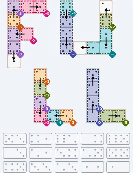 NYT Pips October 20, 2026 hard puzzle full solution grid showing final answer with hints
