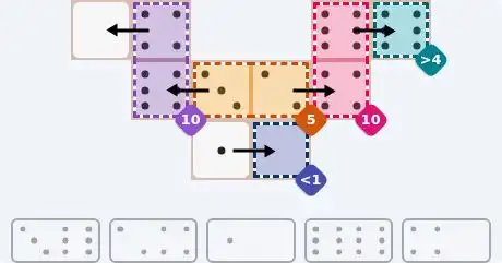 NYT Pips October 21, 2026 easy puzzle full solution grid with all hints completed
