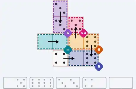 NYT Pips October 22, 2026 easy puzzle full solution grid with all hints completed