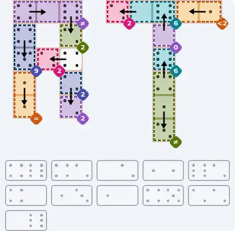 NYT Pips October 22, 2026 hard puzzle full solution grid showing final answer with hints