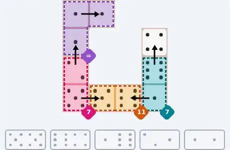 NYT Pips October 26, 2026 easy puzzle full solution grid with all hints completed