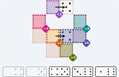 Pips hint for October 29, 2026 – easy level puzzle grid showing key first steps and strategy