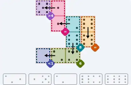 NYT Pips October 3, 2026 easy puzzle full solution grid with all hints completed