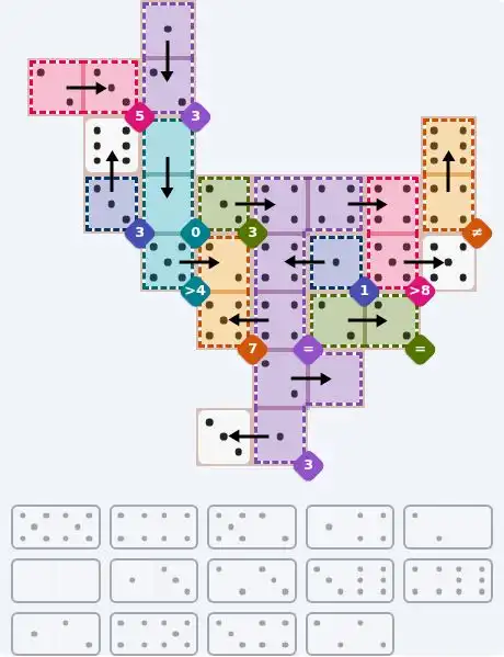 NYT Pips October 31, 2026 hard puzzle full solution grid showing final answer with hints